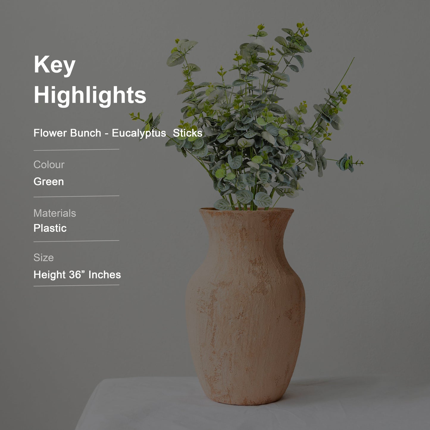 Flower Bunch - Eucalyptus Green Sticks