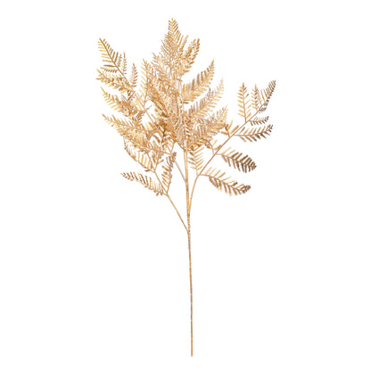 Flower Bunch - Metallic Gold Fern Sticks